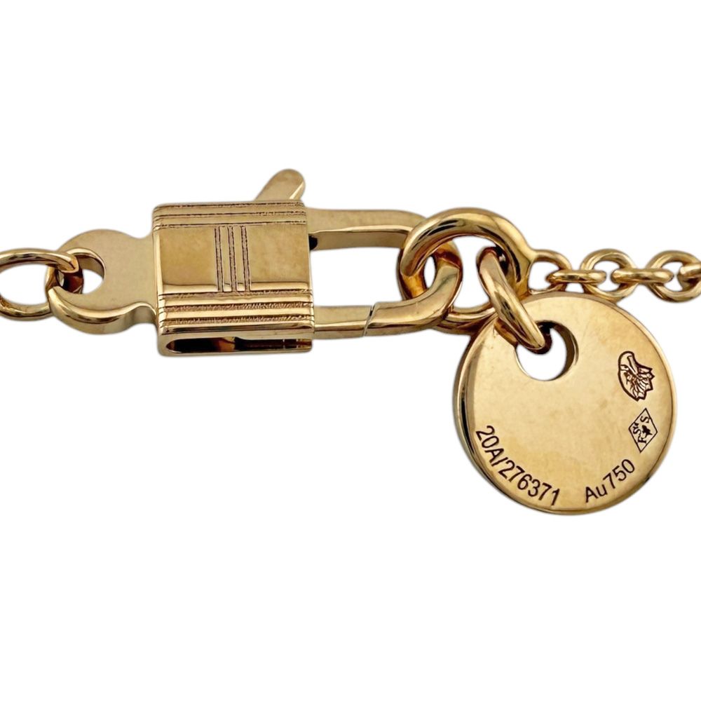 Hermes Constance Necklace 18k Gold Black Jade — view 5