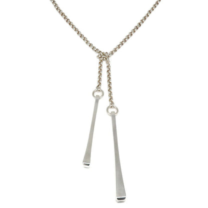 Hermes Necklace Cour Forges Silver
