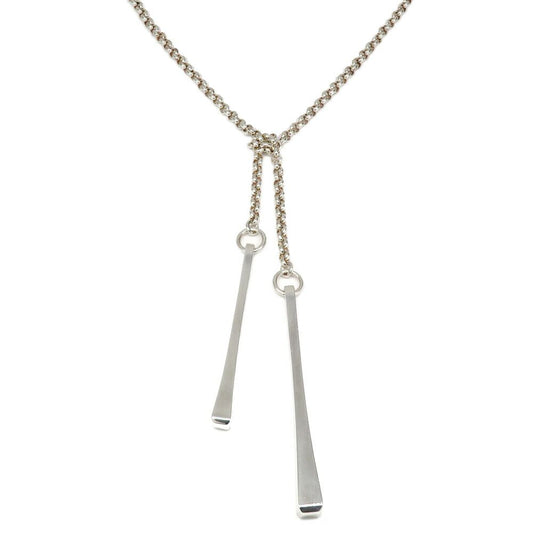 Hermes Necklace Cour Forges Silver