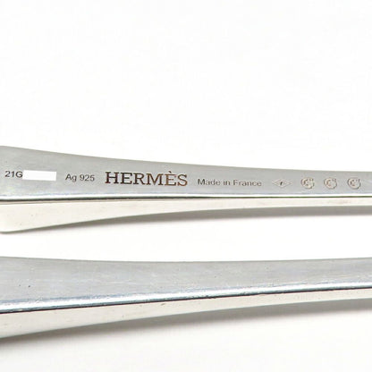 Hermes Necklace Cour Forges Silver — view 8