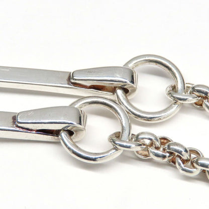 Hermes Necklace Cour Forges Silver — view 5