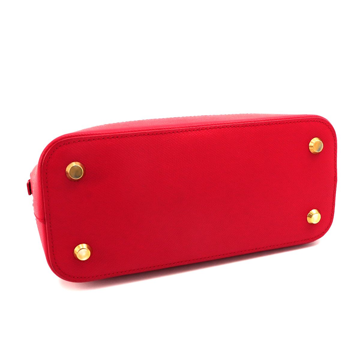 Balenciaga Ville Top Handle 2-Way Bag Leather Red Black — view 5