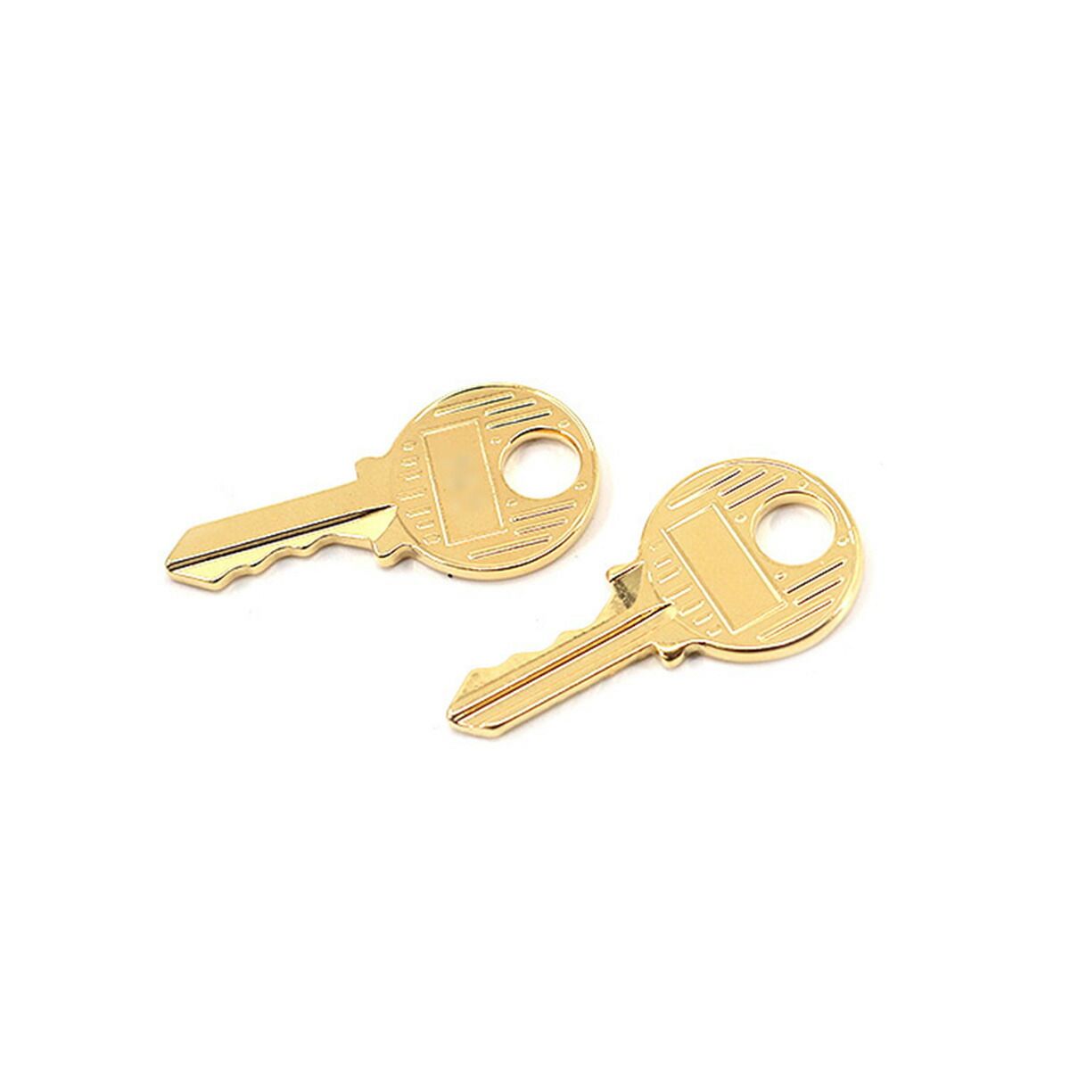 Hermes Cadena Key Set Padlock Gold Lock — view 2