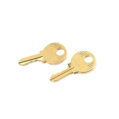 Hermes Cadena Key Set Padlock Gold Lock — view 2