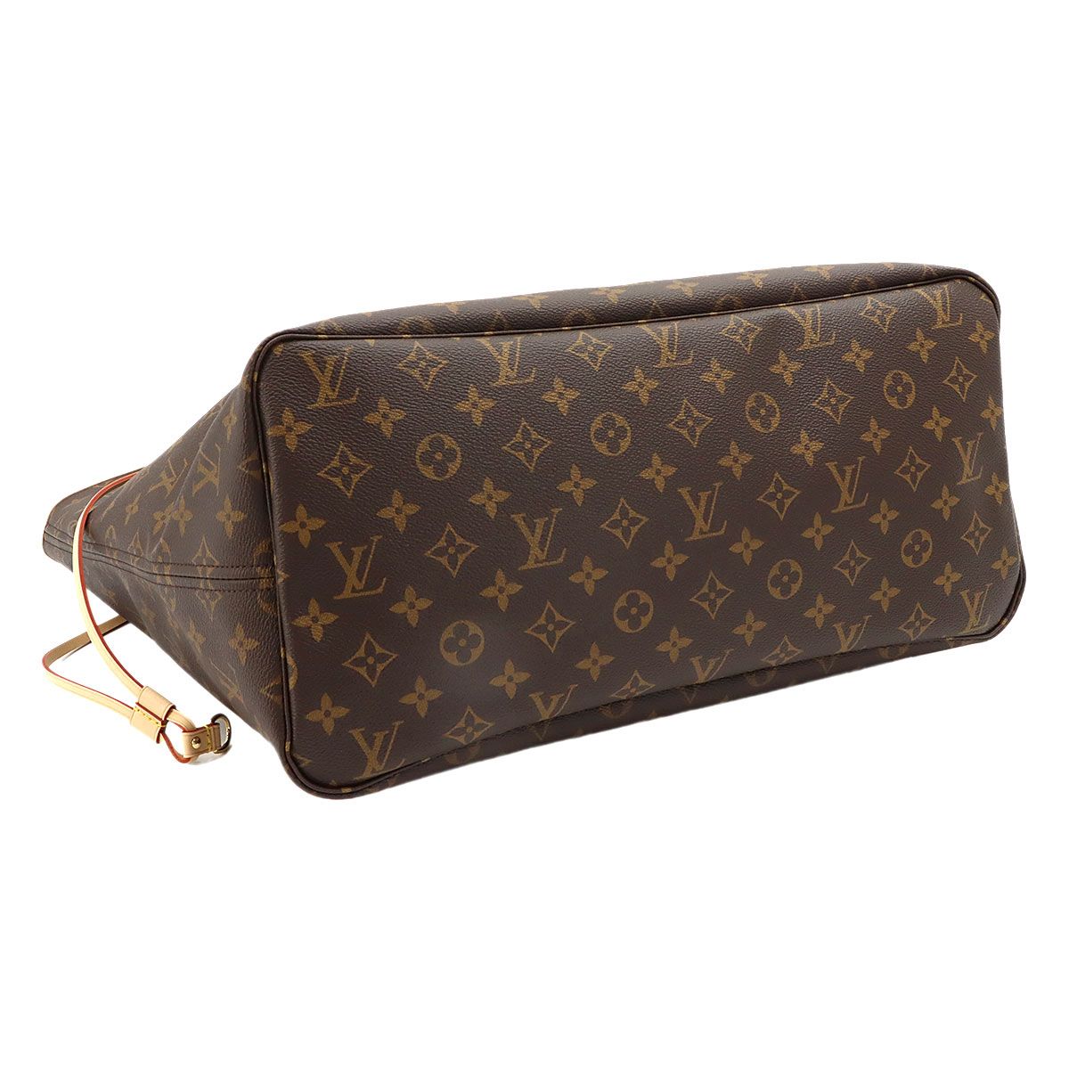 Louis Vuitton Monogram Neverfull GM Tote Brown Gold — view 5