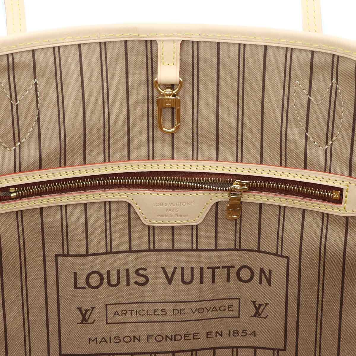 Louis Vuitton Monogram Neverfull GM Tote Brown Gold — view 8