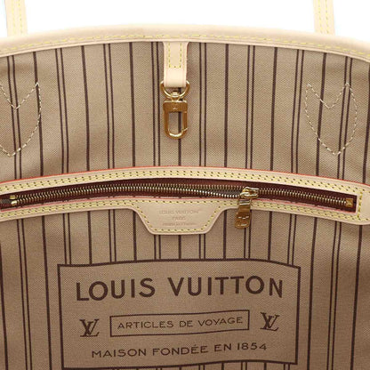Louis Vuitton Monogram Neverfull GM Tote Brown Gold — view 8