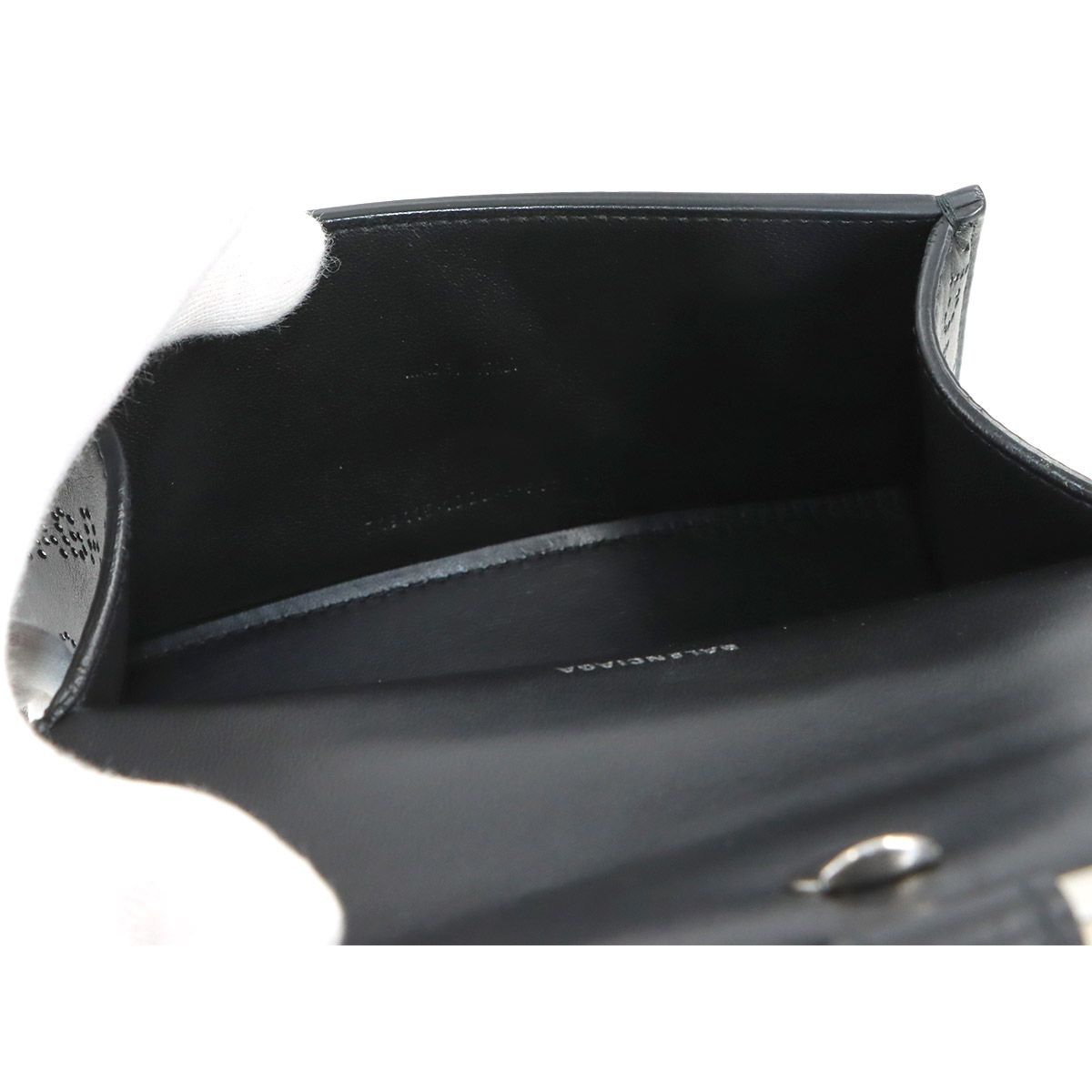 Balenciaga Hourglass XS 2-Way Bag Leather Rhinestone Black — view 7