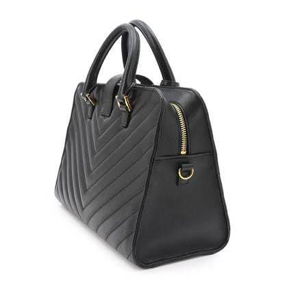 Saint Laurent Cabas 2-Way Bag Leather Black — view 4