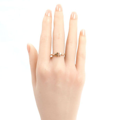 Tiffany & Co 18k Pink Gold T Wire Ring — view 7