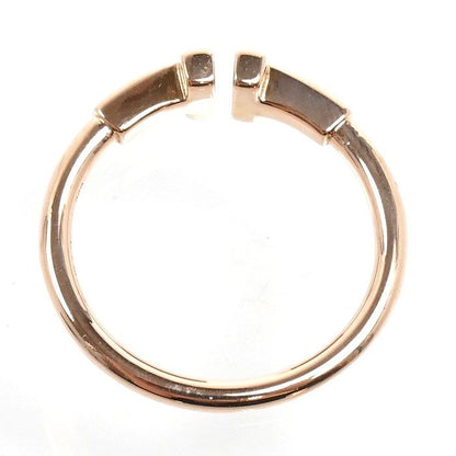 Tiffany & Co 18k Pink Gold T Wire Ring — view 4