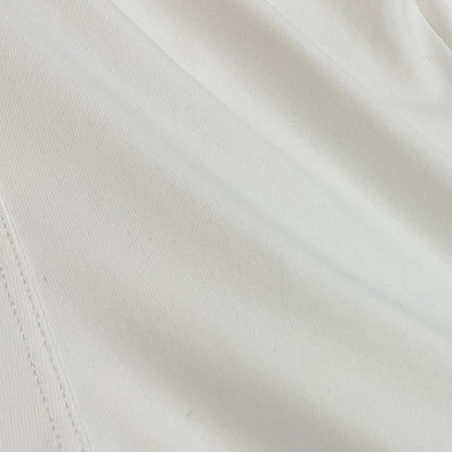 Gucci Stretch Neck Top Sherry Line GG Logo White — view 6