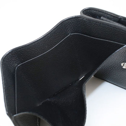 Saint Laurent Origami Tiny Wallet YSL Logo Trifold Calf — view 4
