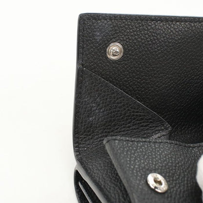 Saint Laurent Origami Tiny Wallet YSL Logo Trifold Calf — view 8