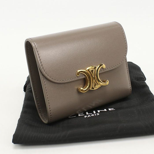Celine Small Flap Wallet Triomphe Trifold Calf