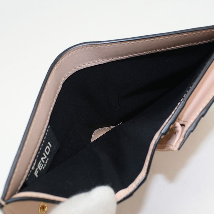 Fendi Small Roma Bifold Wallet Calf — view 5