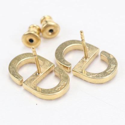 Dior Petit CD Stud Earrings Metal — view 4