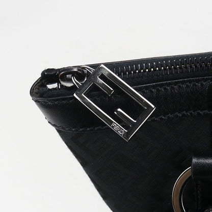 Fendi Zucchino Tote Canvas Leather — view 4