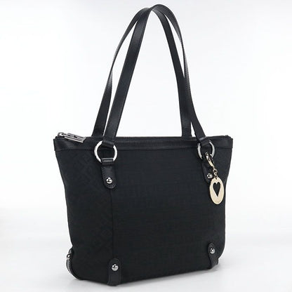 Fendi Zucchino Tote Canvas Leather