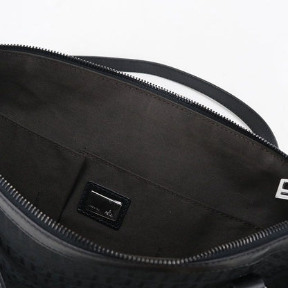 Fendi Zucchino Tote Canvas Leather — view 5