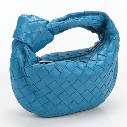 Bottega Veneta Mini Jodie Intrecciato Handbag Leather