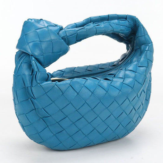 Bottega Veneta Mini Jodie Intrecciato Handbag Leather