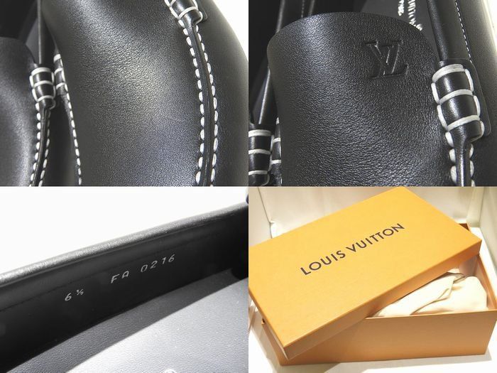 Louis Vuitton Beverly Hills Loafers 6.5 Slip on Shoes Sneakers — view 3