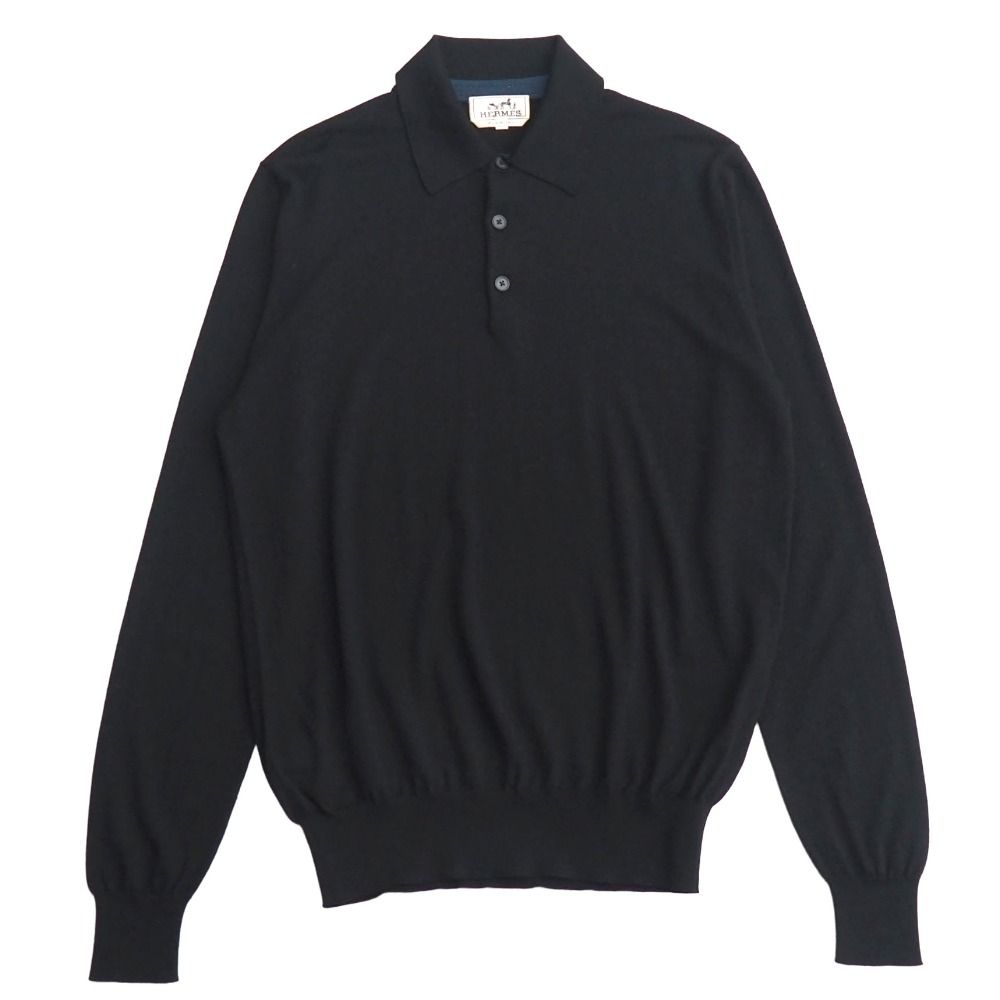 Hermes Polo Shirt Knit Long Sleeve