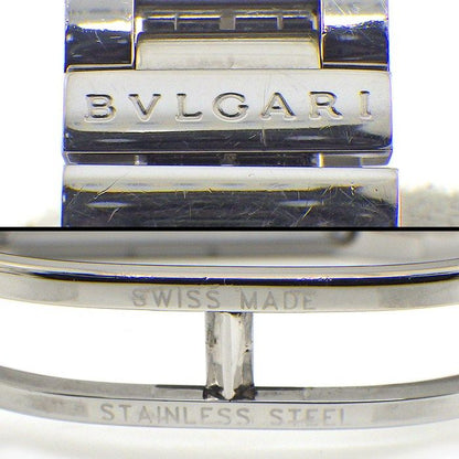 Bvlgari Watch Rettangolo Rectangular White Dial SS Quartz Analog — view 5