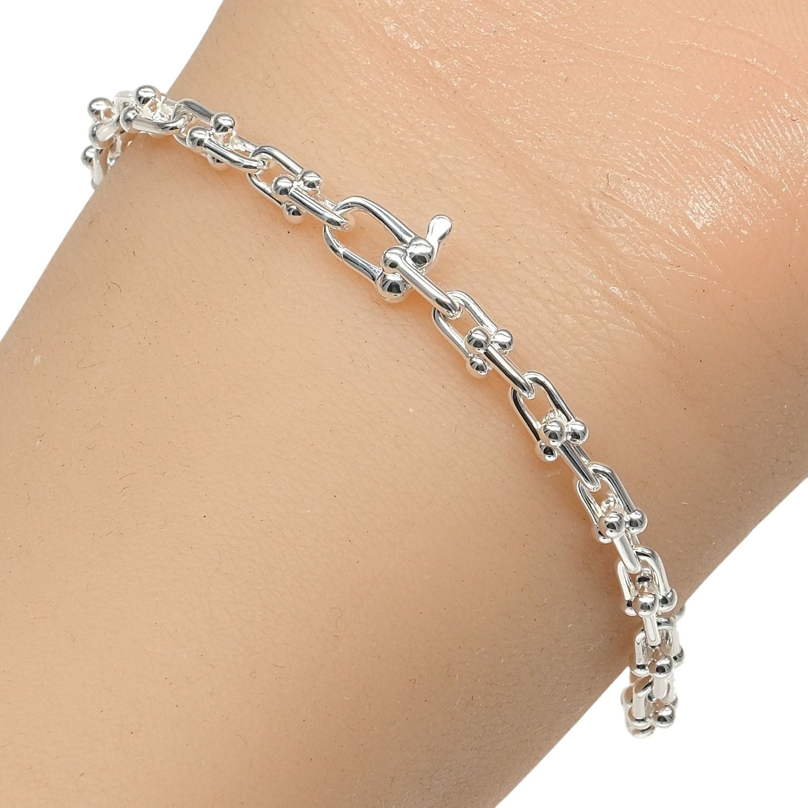 Tiffany & Co 17 cm 925 Sterling Silver Bracelet — view 3