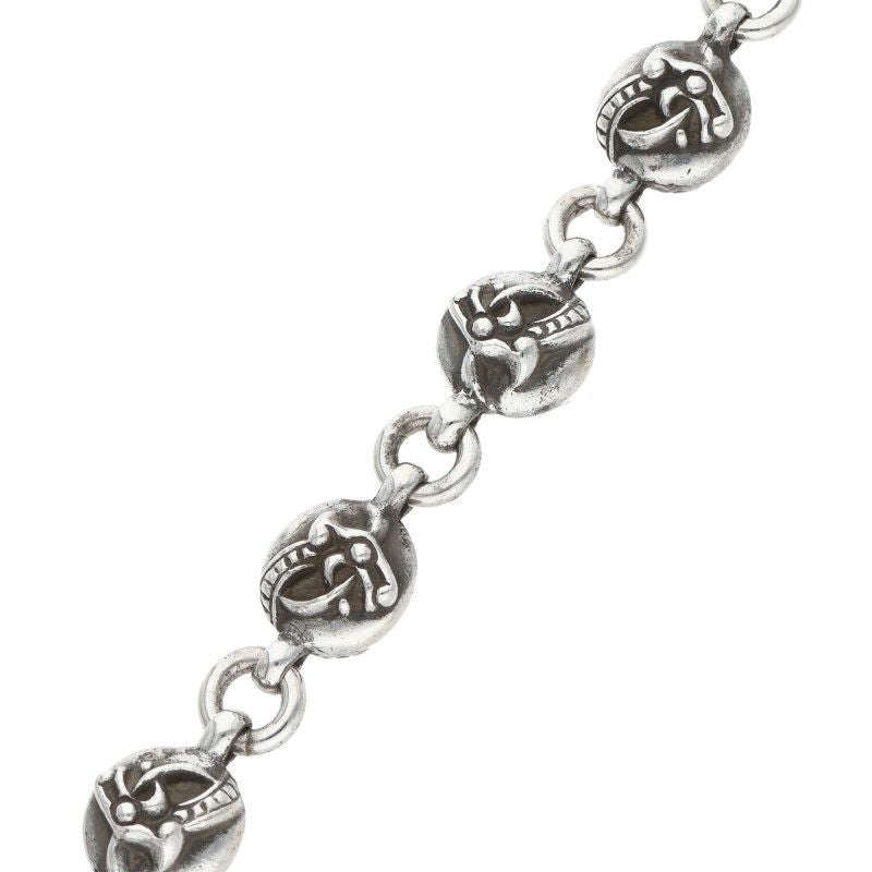 Chrome Hearts No2 Celtic Ball 2 Silver Bracelet — view 5