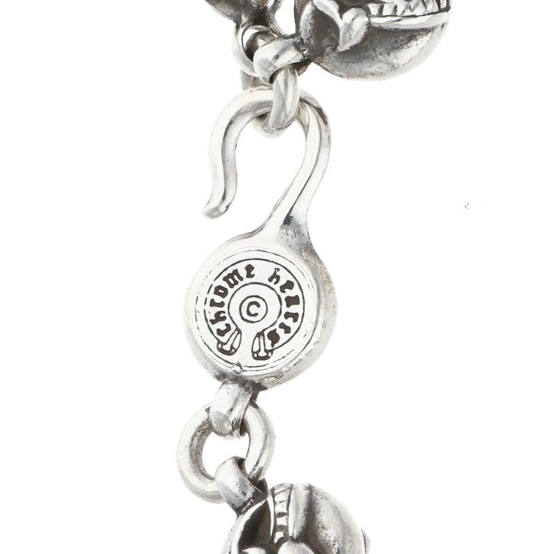 Chrome Hearts No2 Celtic Ball 2 Silver Bracelet — view 3