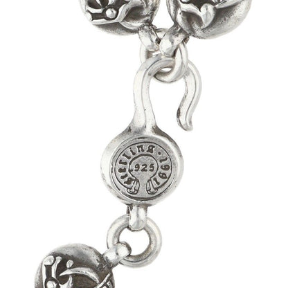 Chrome Hearts No2 Celtic Ball 2 Silver Bracelet — view 4