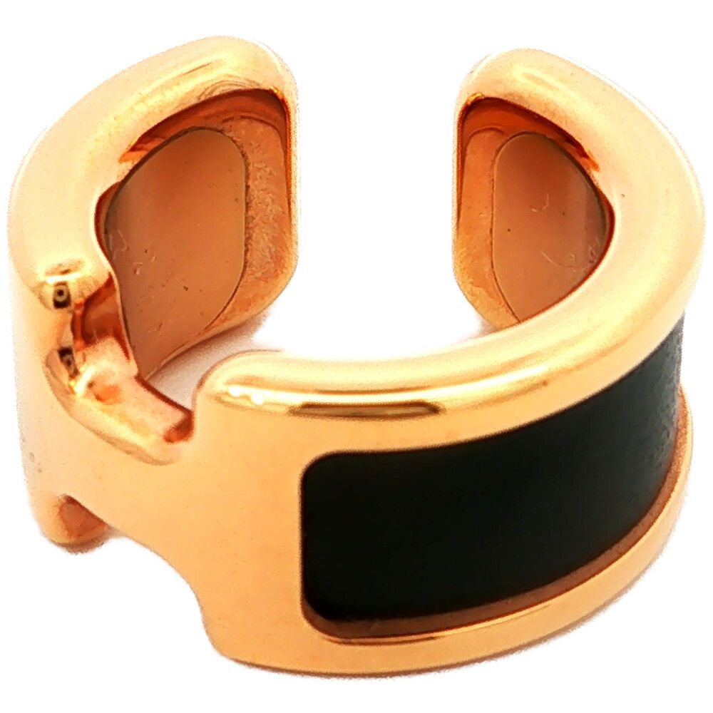 Hermes Olympe Earrings Black — view 3