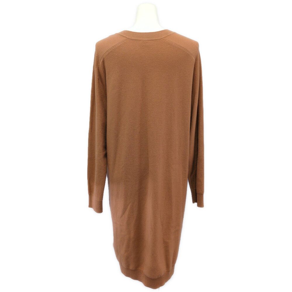 Hermes Knit Dress 36 Orange — view 3