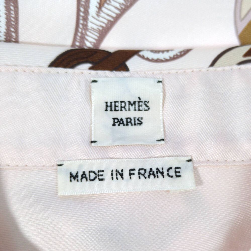 Hermes pattern Silk Shirt 38 — view 4