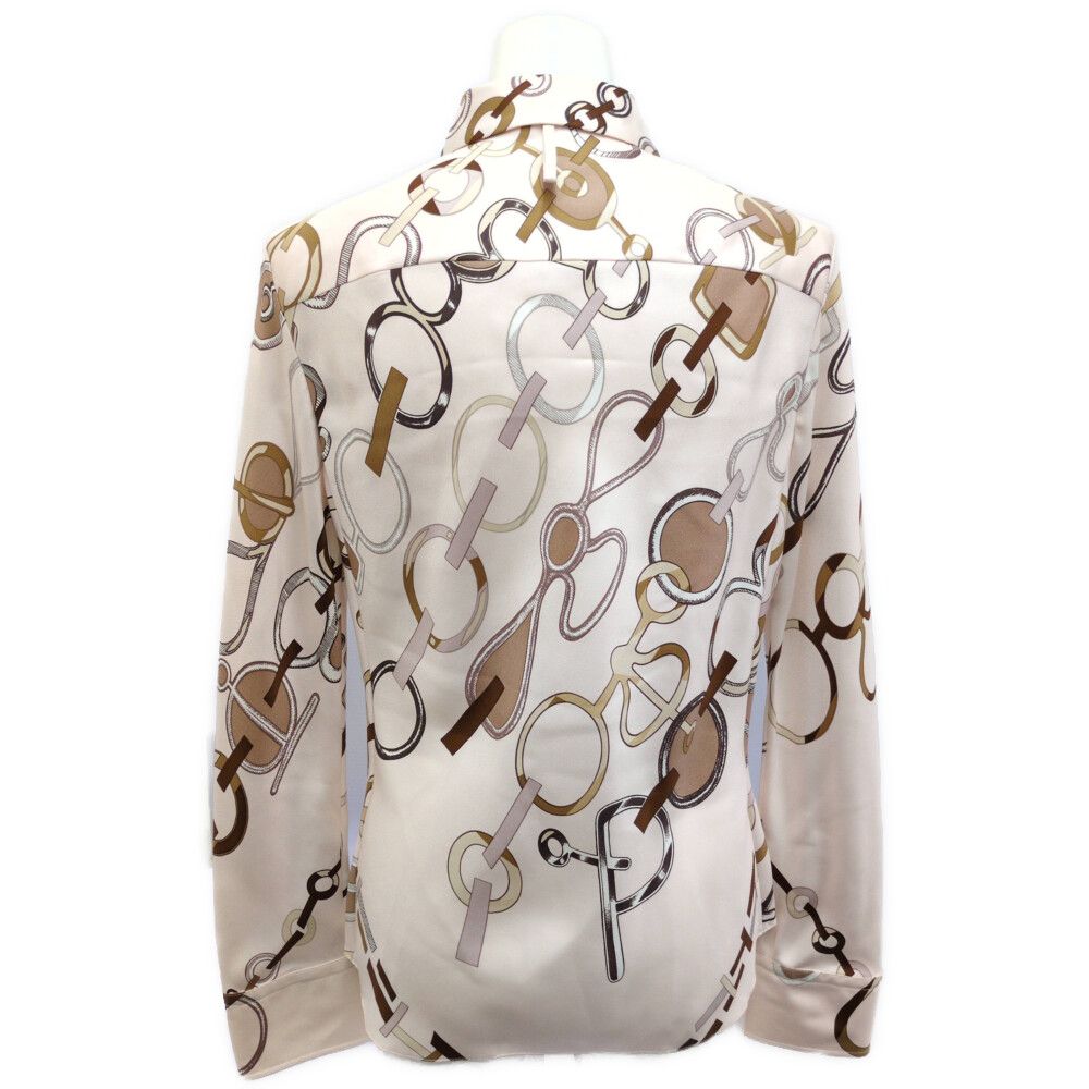 Hermes pattern Silk Shirt 38 — view 3