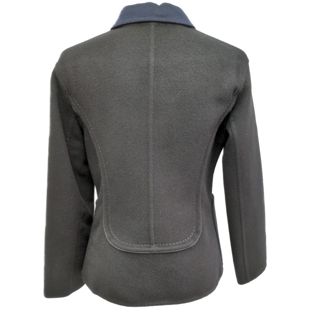 Hermes Cashmere Jacket 36 Black Navy — view 3
