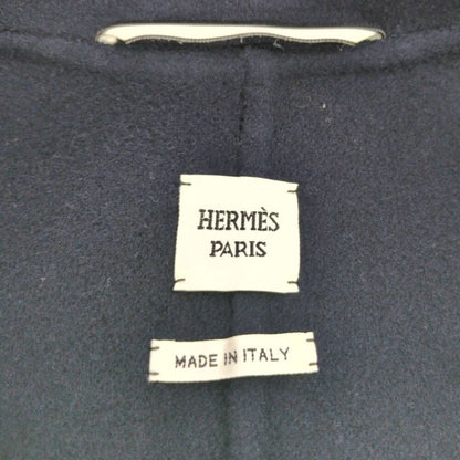 Hermes Cashmere Jacket 36 Black Navy — view 4
