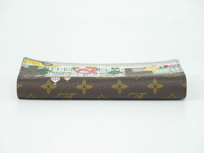 Louis Vuitton LV Portefeuille Sarah Vivienne Monogram Wallet Brown Multicolor — view 5