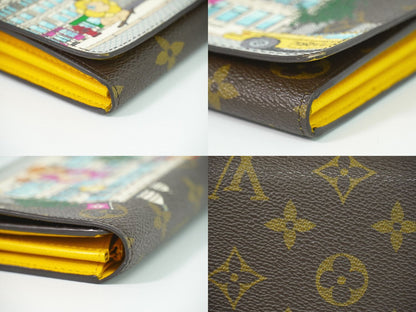 Louis Vuitton LV Portefeuille Sarah Vivienne Monogram Wallet Brown Multicolor — view 6
