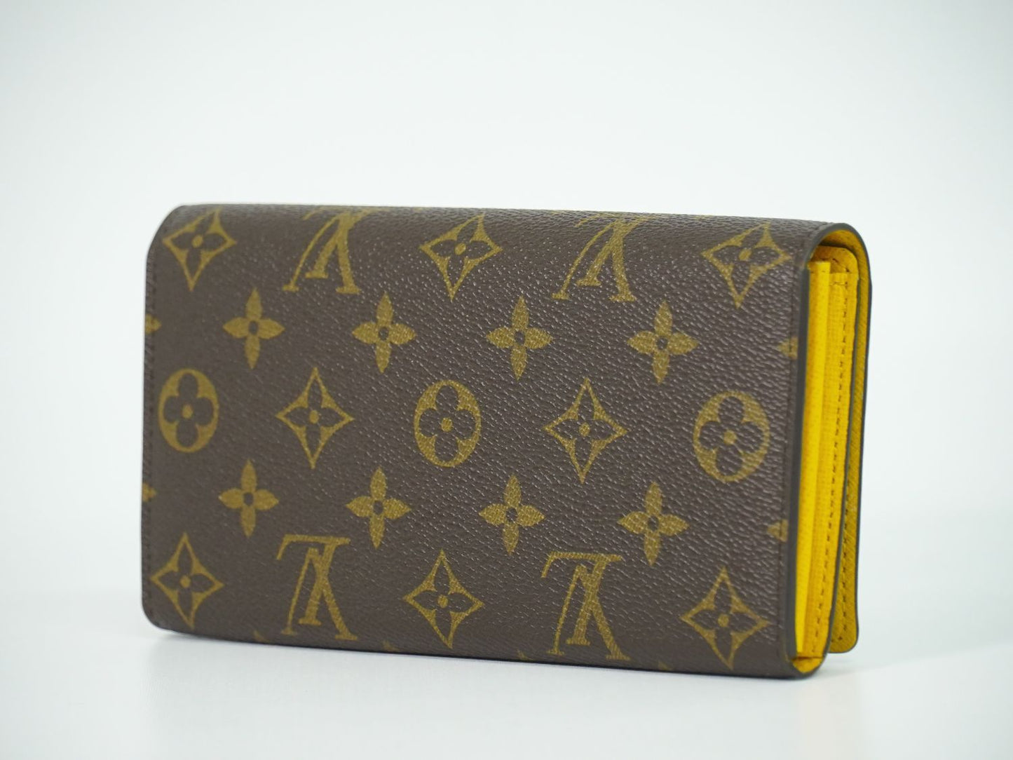 Louis Vuitton LV Portefeuille Sarah Vivienne Monogram Wallet Brown Multicolor — view 2