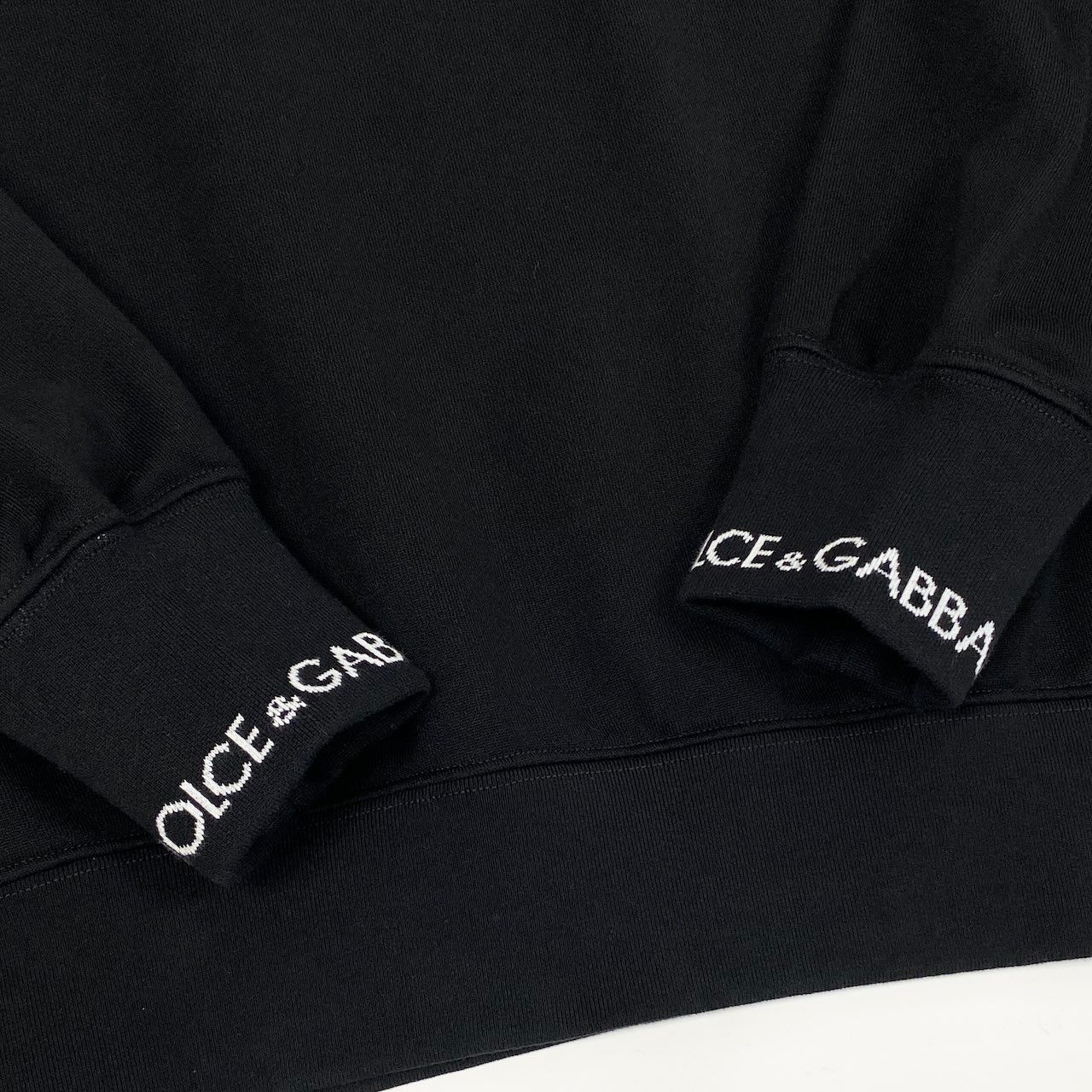 Dolce & Gabbana List Price & Logo Crew Neck Icon Sweatshirt XS Black D&G — view 5