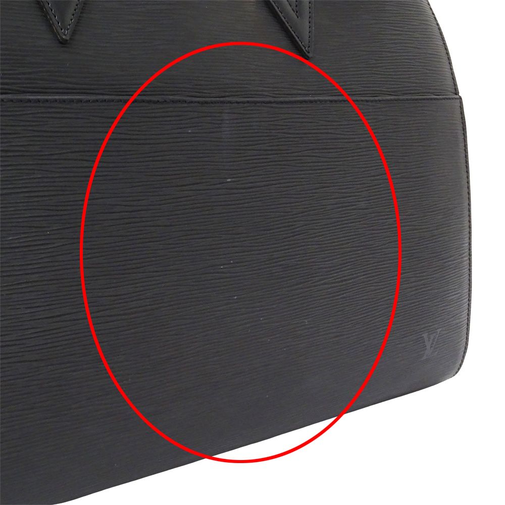 Louis Vuitton Epi Noir Black Briefcase — view 8