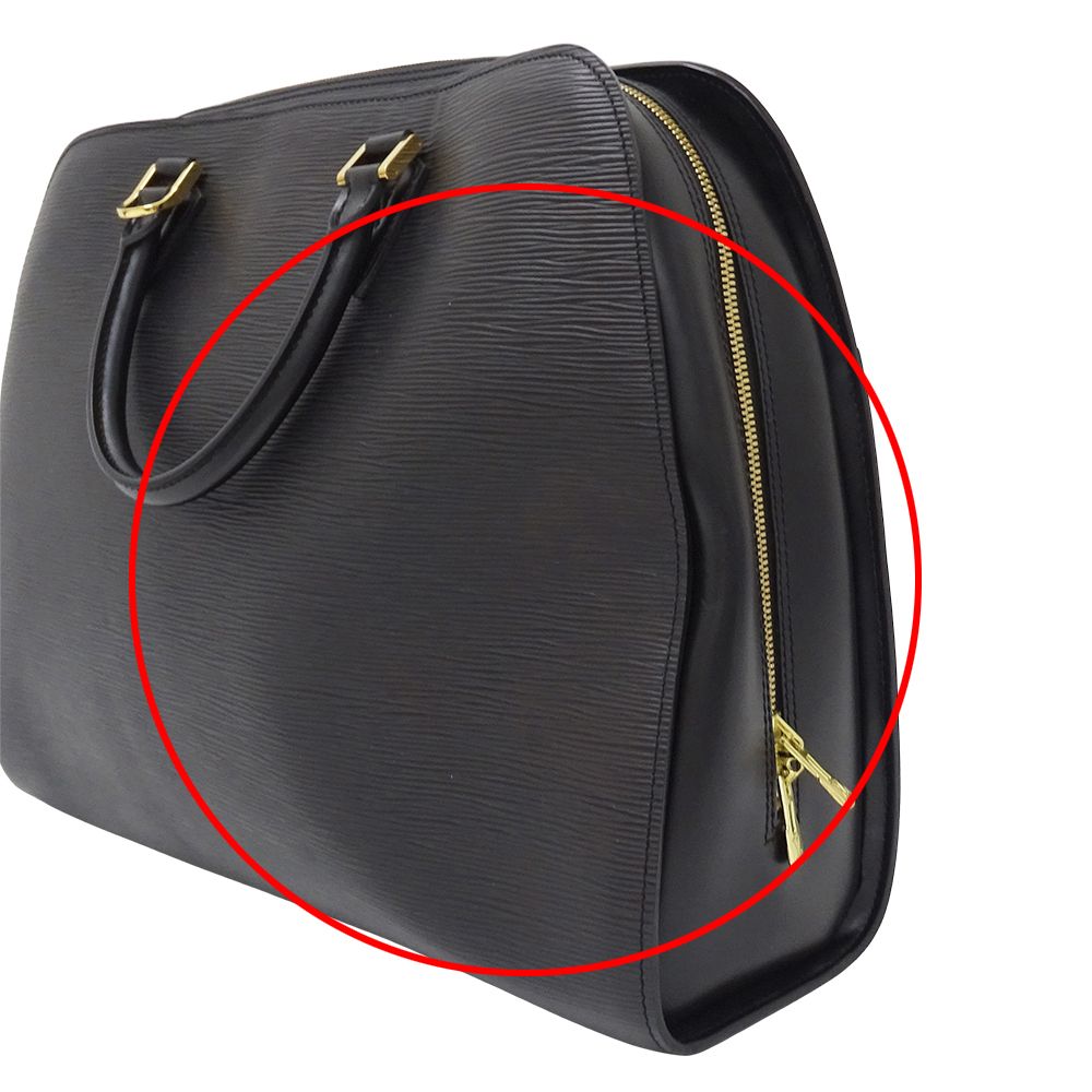 Louis Vuitton Epi Noir Black Briefcase — view 7