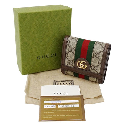 Gucci Wallet GG Beige Brown — view 7