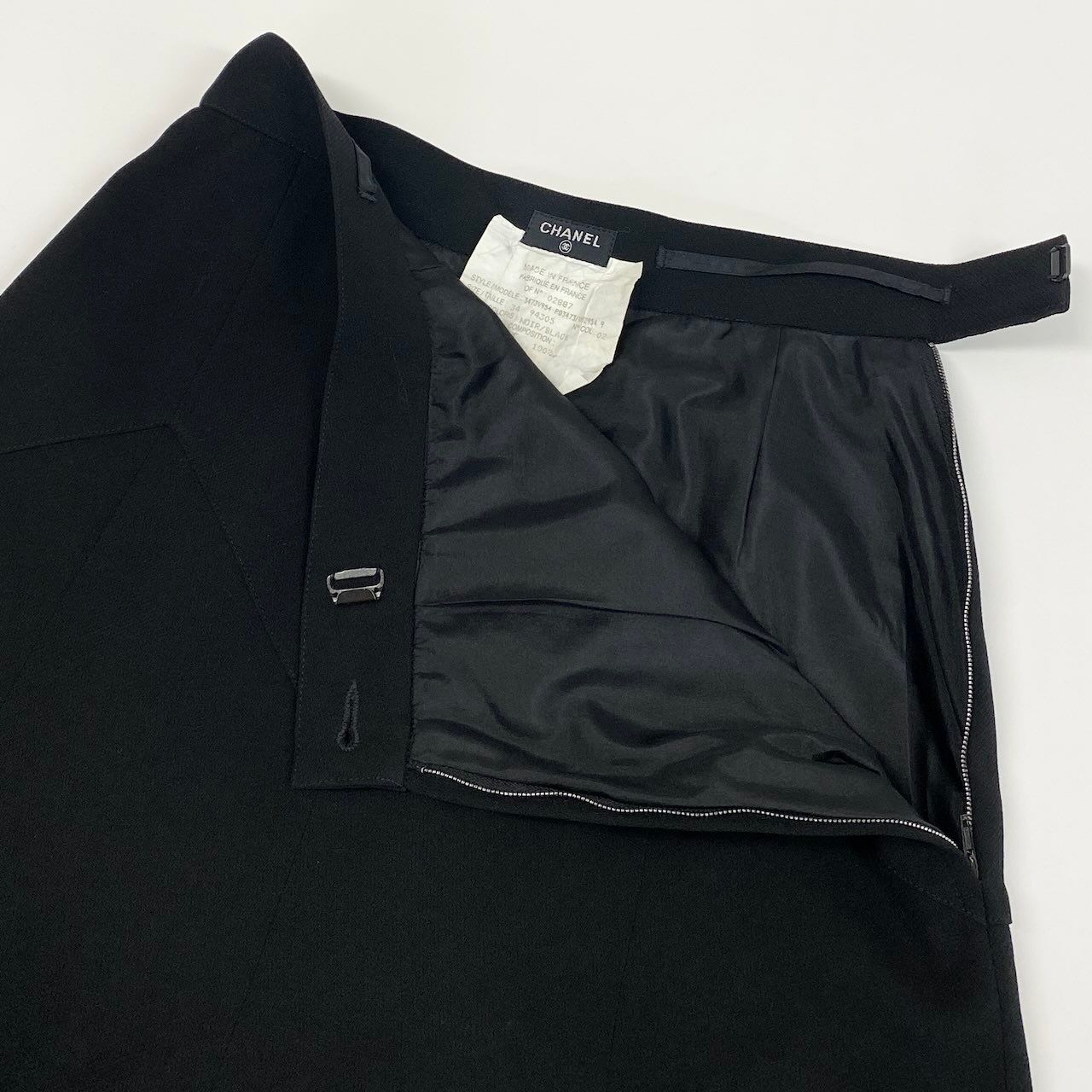 Chanel Wool Skirt Contrast — view 4