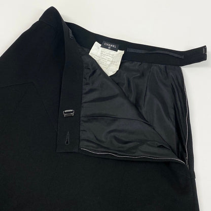 Chanel Wool Skirt Contrast — view 4