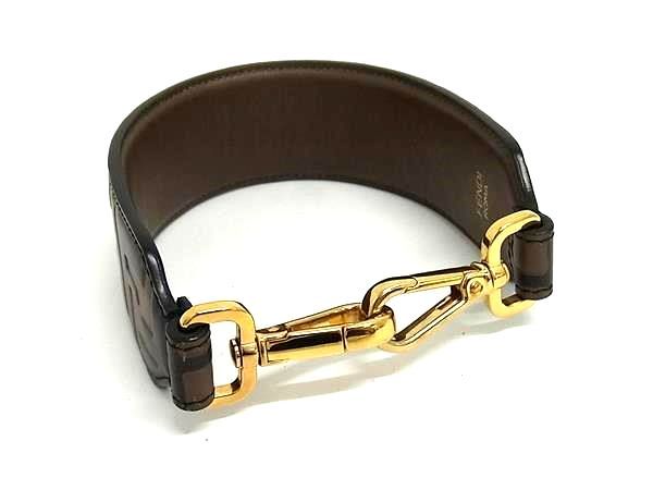 Fendi Leather Brown Strap — view 2