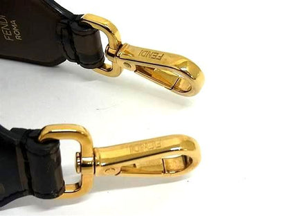 Fendi Leather Brown Strap — view 3